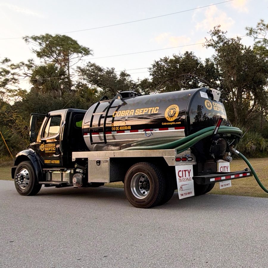 The Cobra Septic pump truck